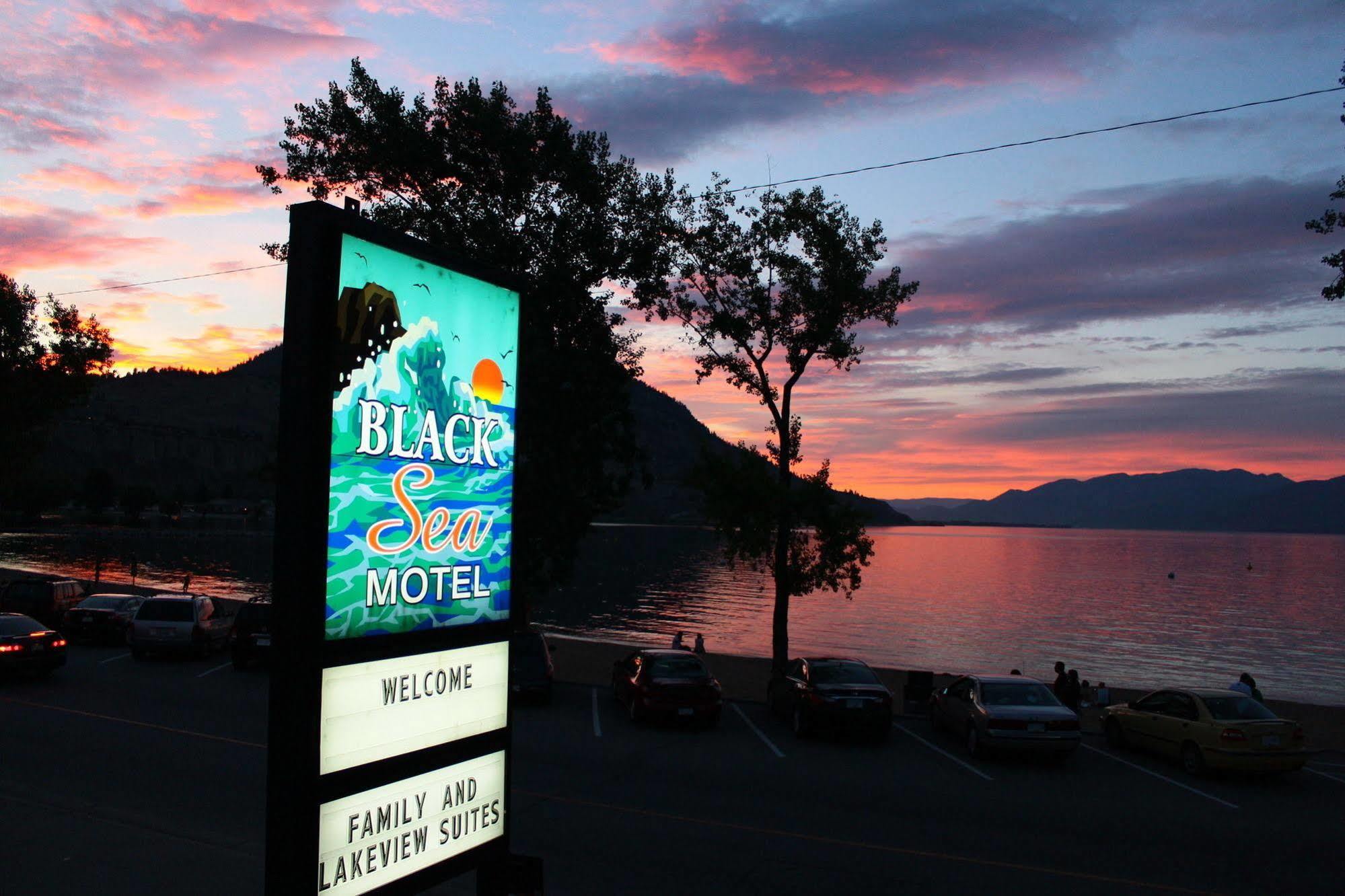 Black Sea Motel Penticton Eksteriør bilde